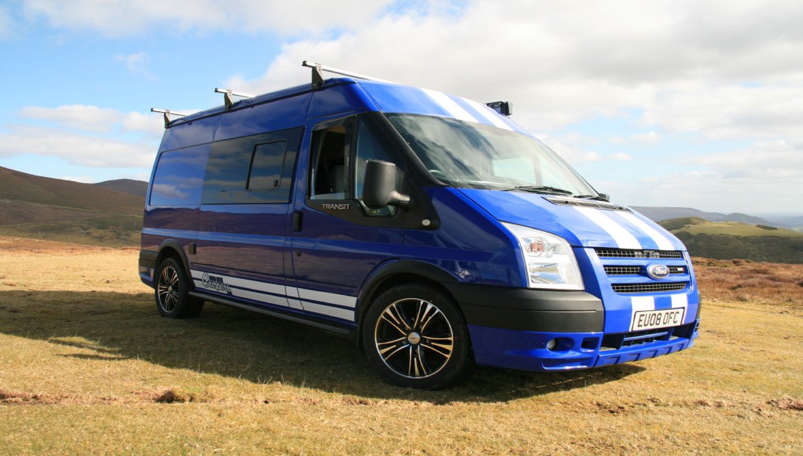 Ford transit hot van adventure camper